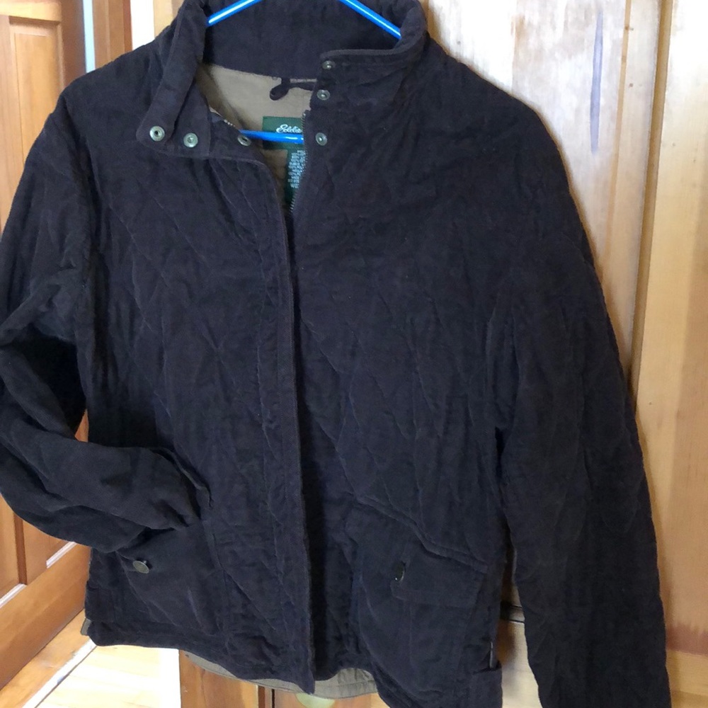 Eddie Bauer Quilted Corduroy Coat View 2